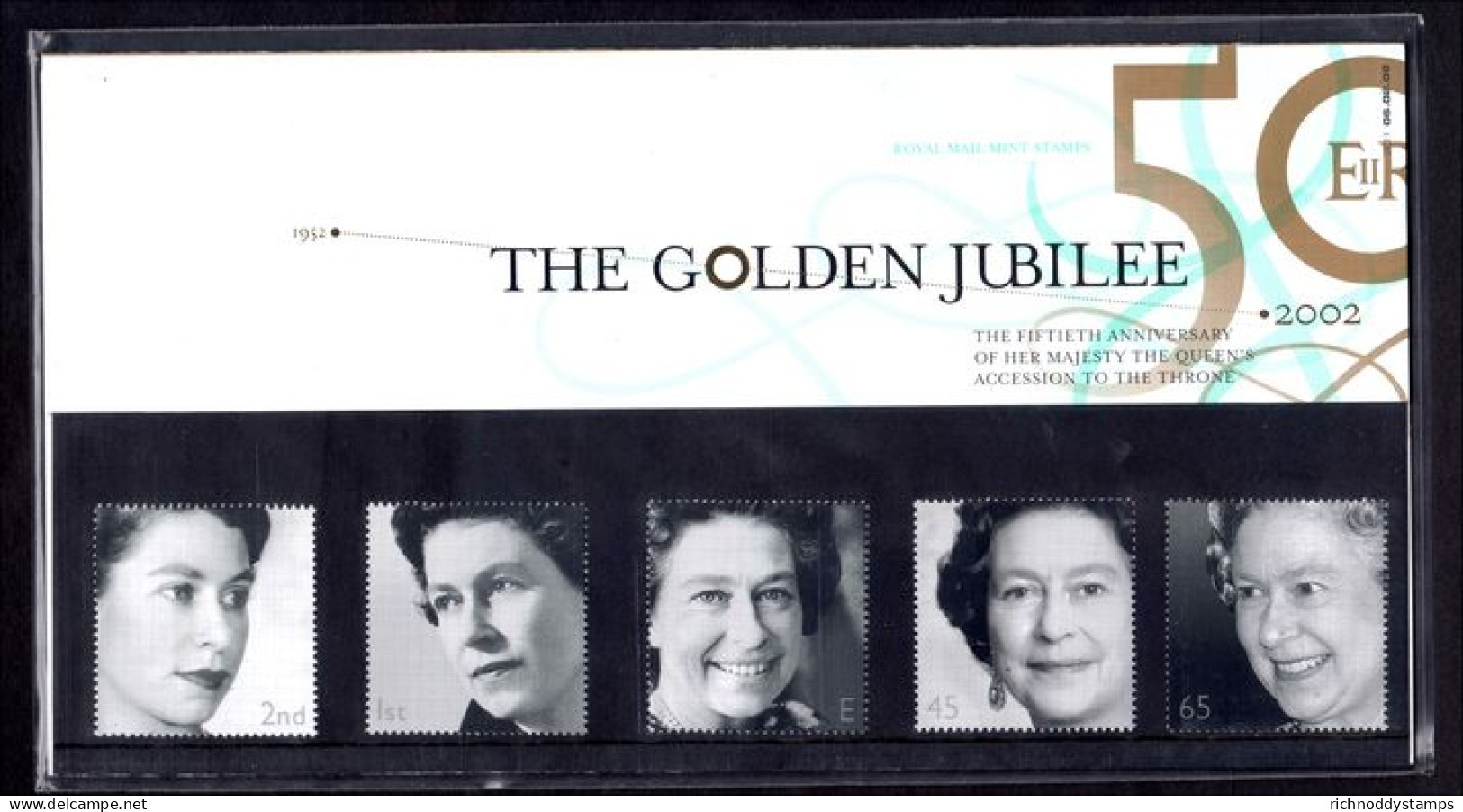 2002 Golden Jubilee Presentation Pack. - Presentation Packs