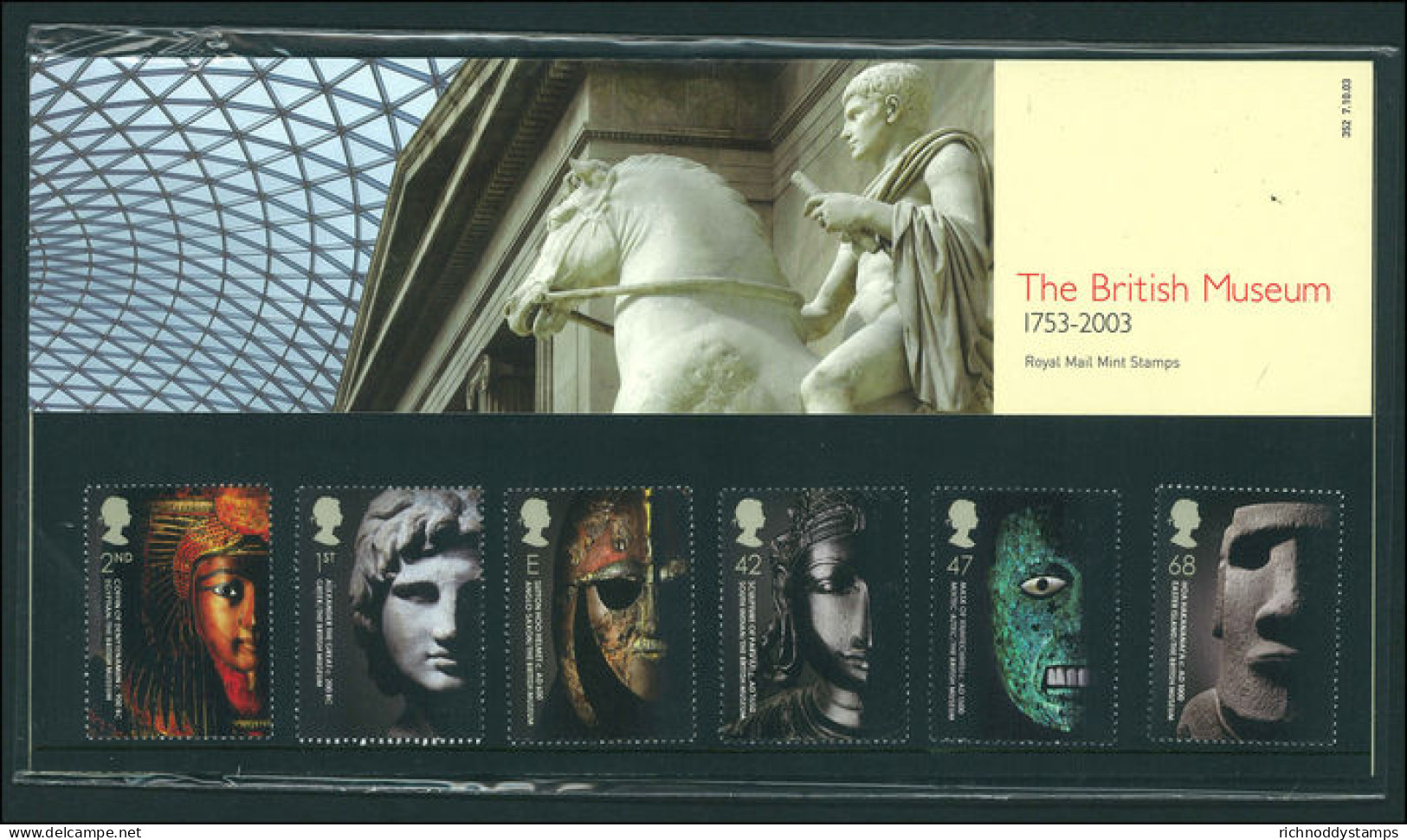2003 250th Anniv Of The British Museum Presentation Pack. - Presentation Packs