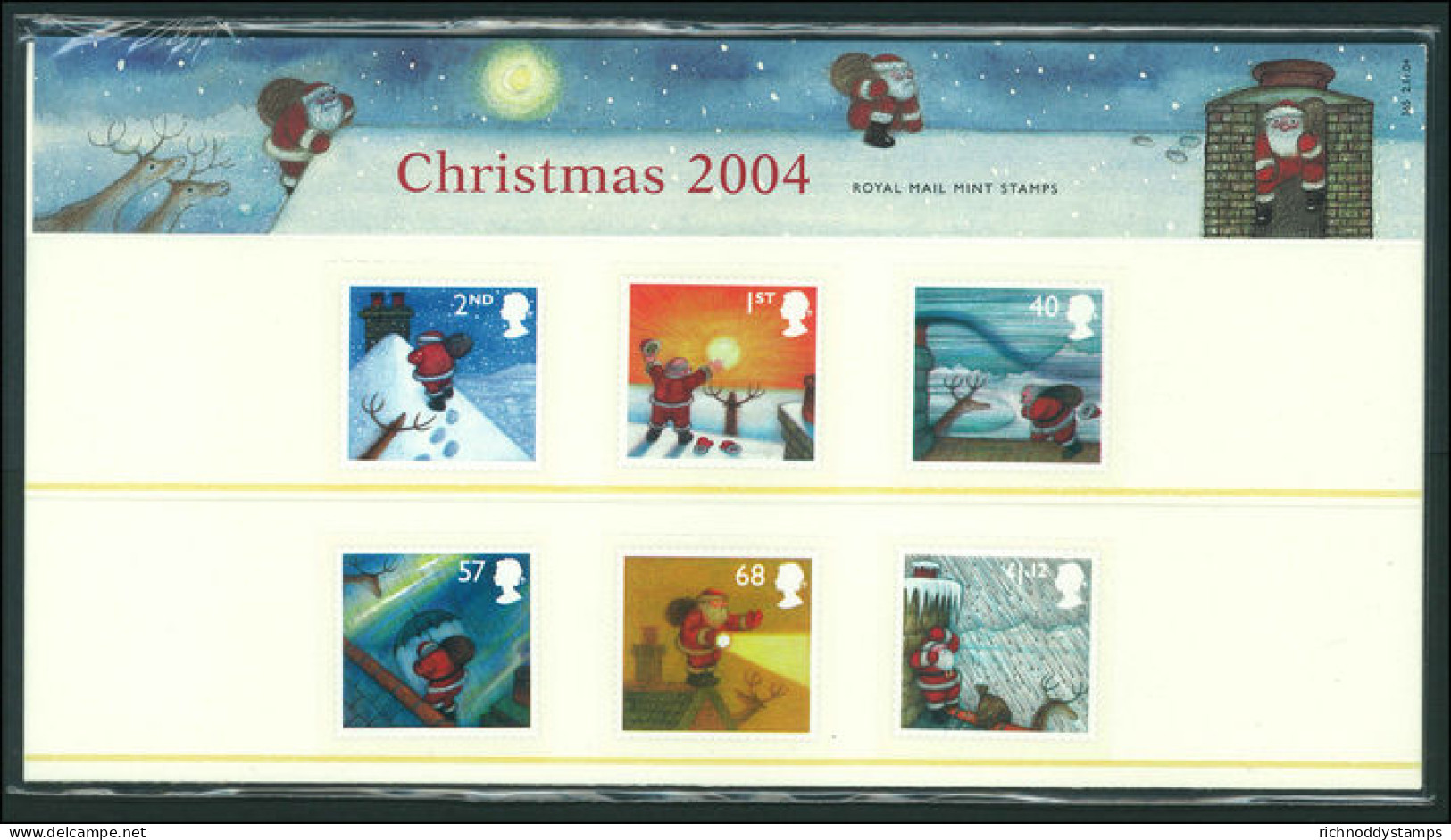 2004 Christmas Presentation Pack. - Presentation Packs