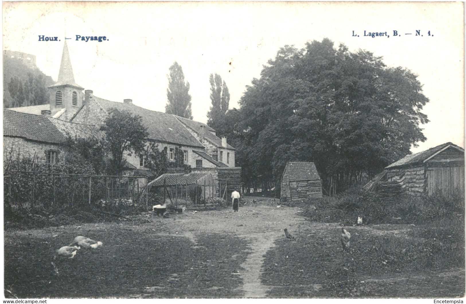 CPA- Carte Postale Belgique Houx  Paysage 1908  VM68447ok - Yvoir