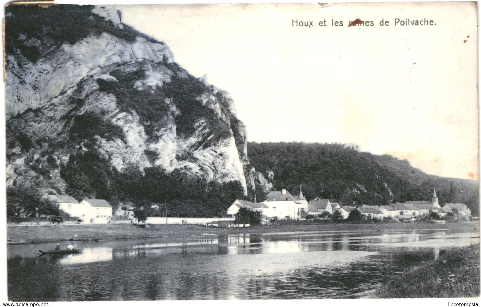 CPA- Carte Postale Belgique Houx Et Ruines De Poilvache 1909  VM68448 - Yvoir