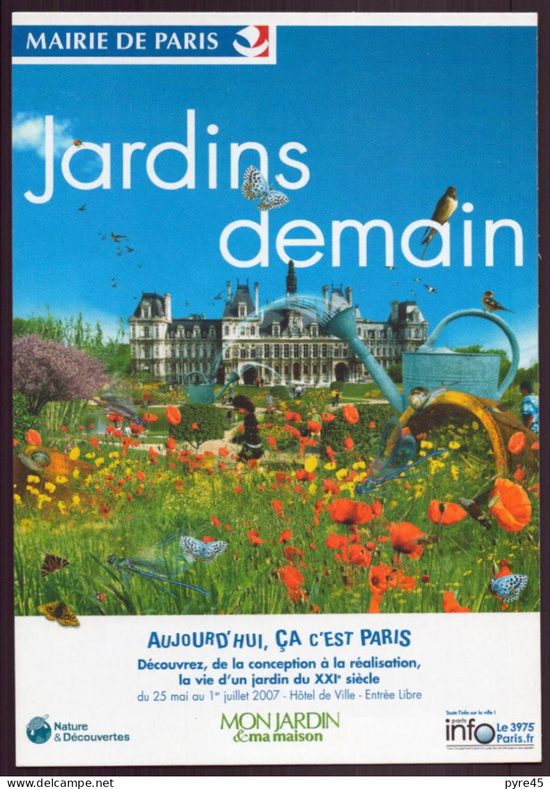 JARDINS DEMAIN MAIRIE DE PARIS 2007 - Sonstige & Ohne Zuordnung