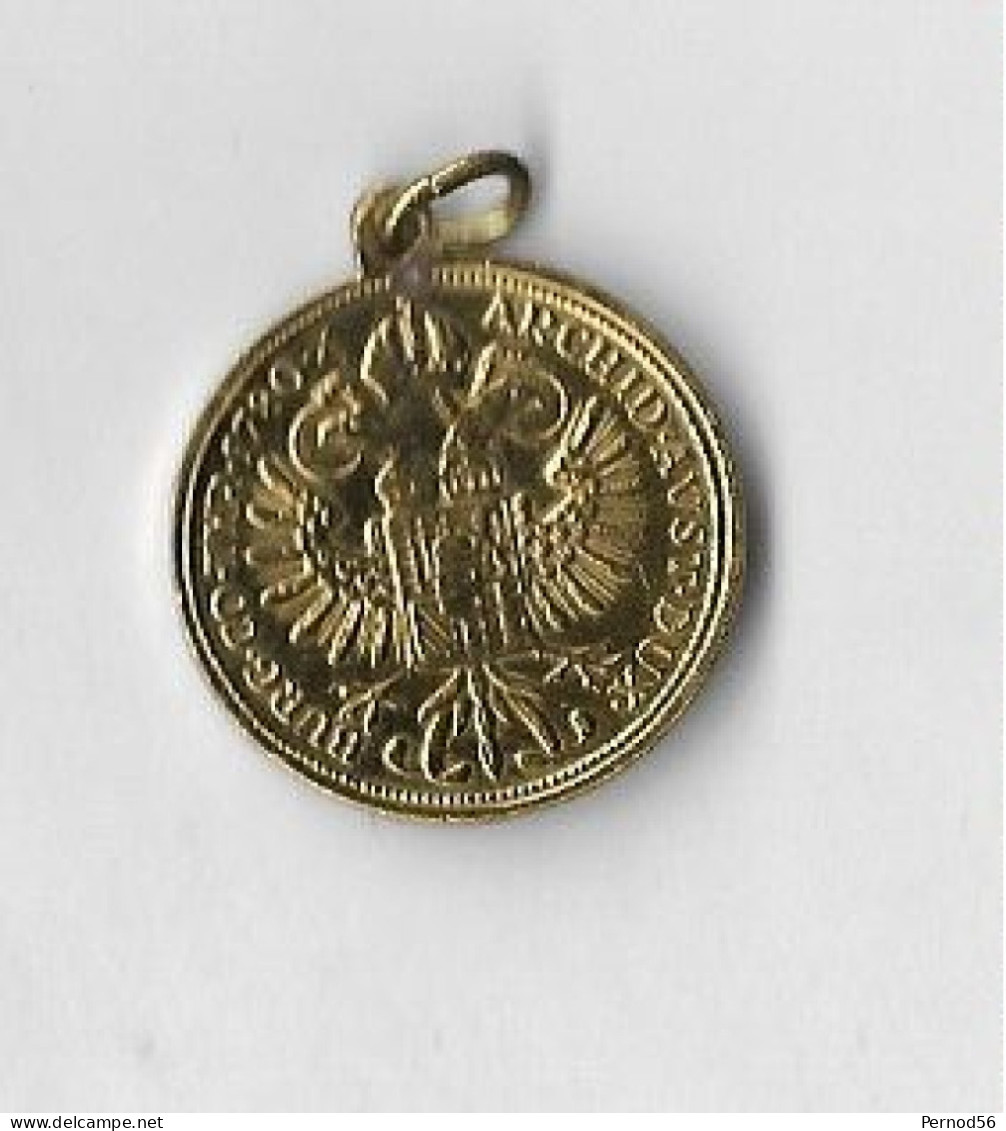 Vends Belles Pieces De Monnaies 1 Thaler Cuivre  AUTRICHE Médaille - A Identificar