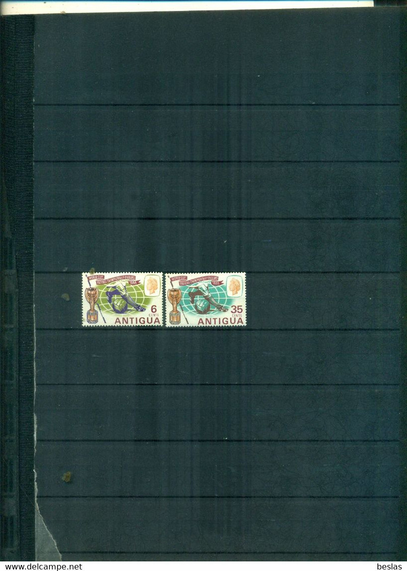 ANTIGUA ENGLAND 66 2 VAL NEUFS A PARTIR DE 0.60 EUROS - 1960-1981 Ministerial Government