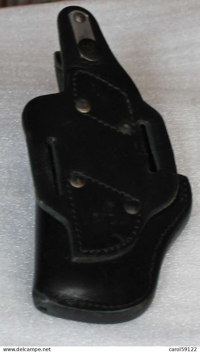 Holster Droit Cuir Noir Droitier - Equipment