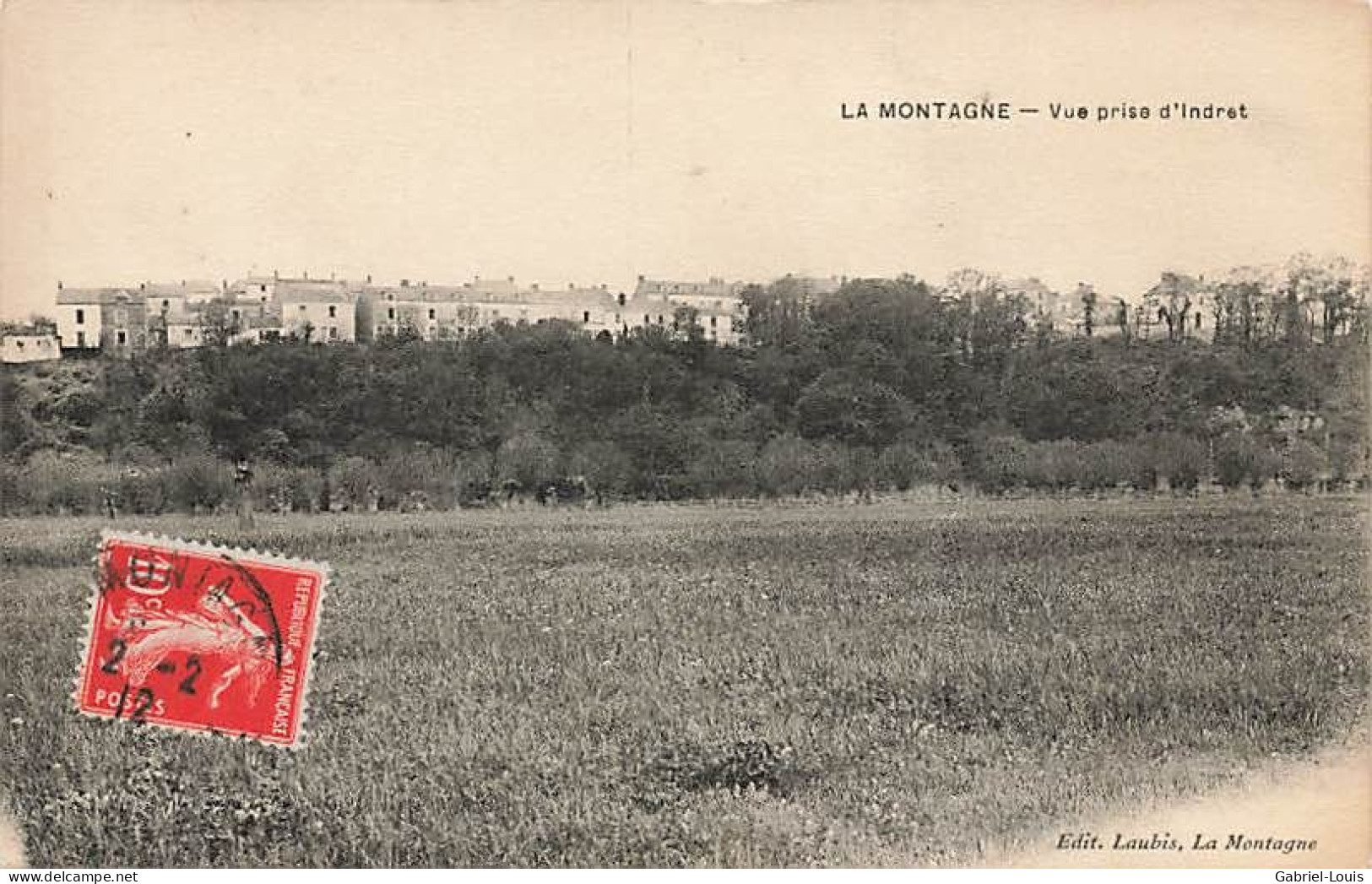 La Montagne Vue Prise D'Indret - La Montagne