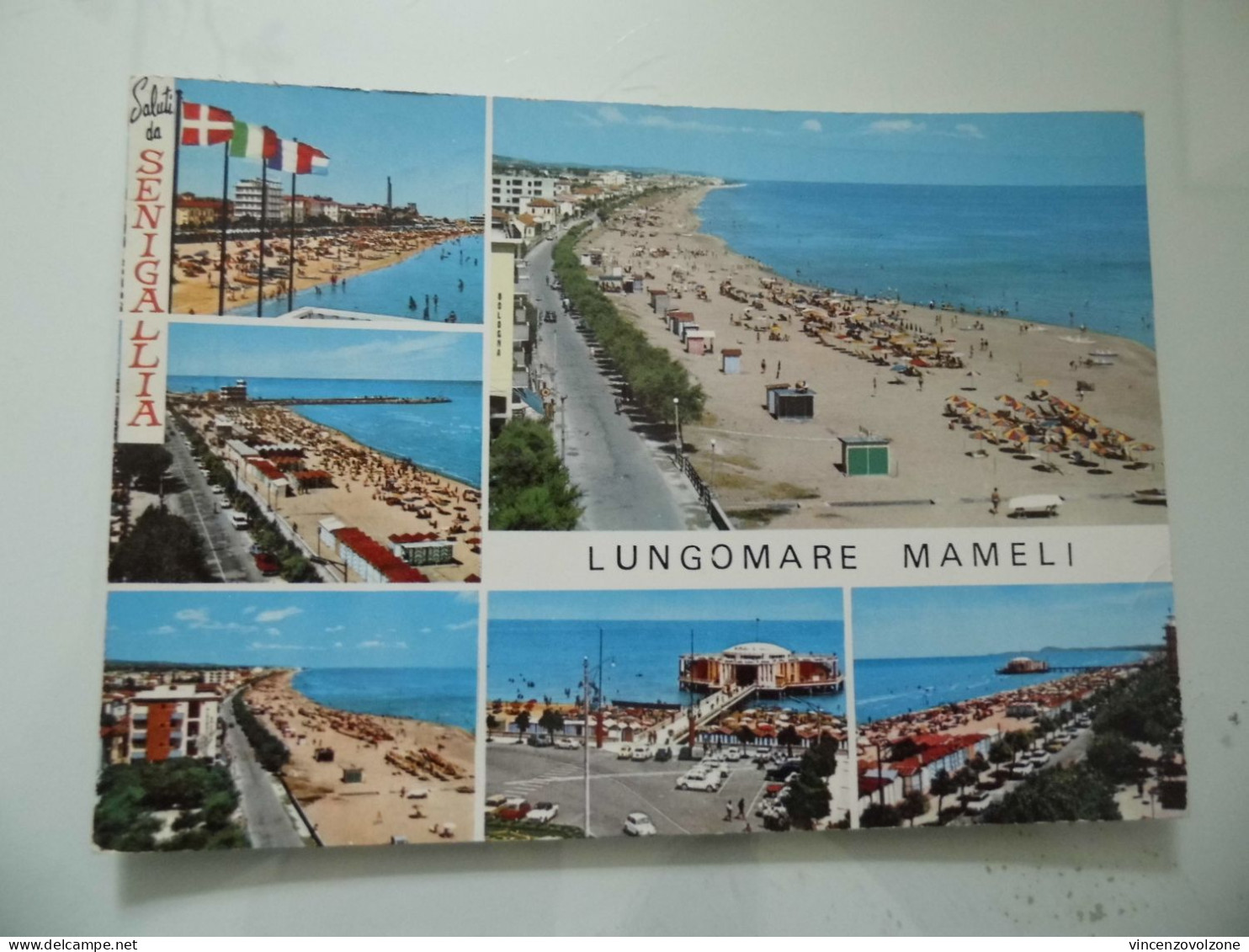 Cartolina "SENIGALLIA Lungomare Mameli" Vedutine 1970 - Senigallia