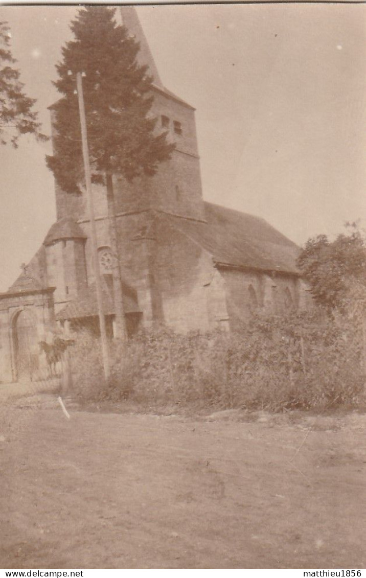 Photo Juillet 1915 DAMVILLERS - L'église (A247, Ww1, Wk 1) - Damvillers