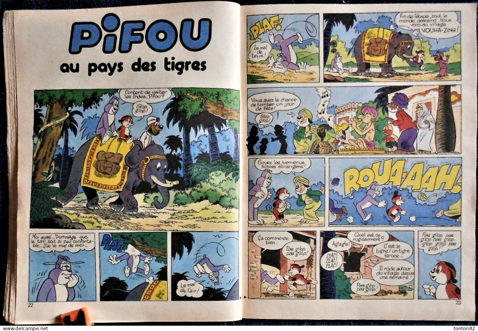Les belles histoires de PIFOU - n° 30 - Éditions Vaillant - ( 1979 ) .