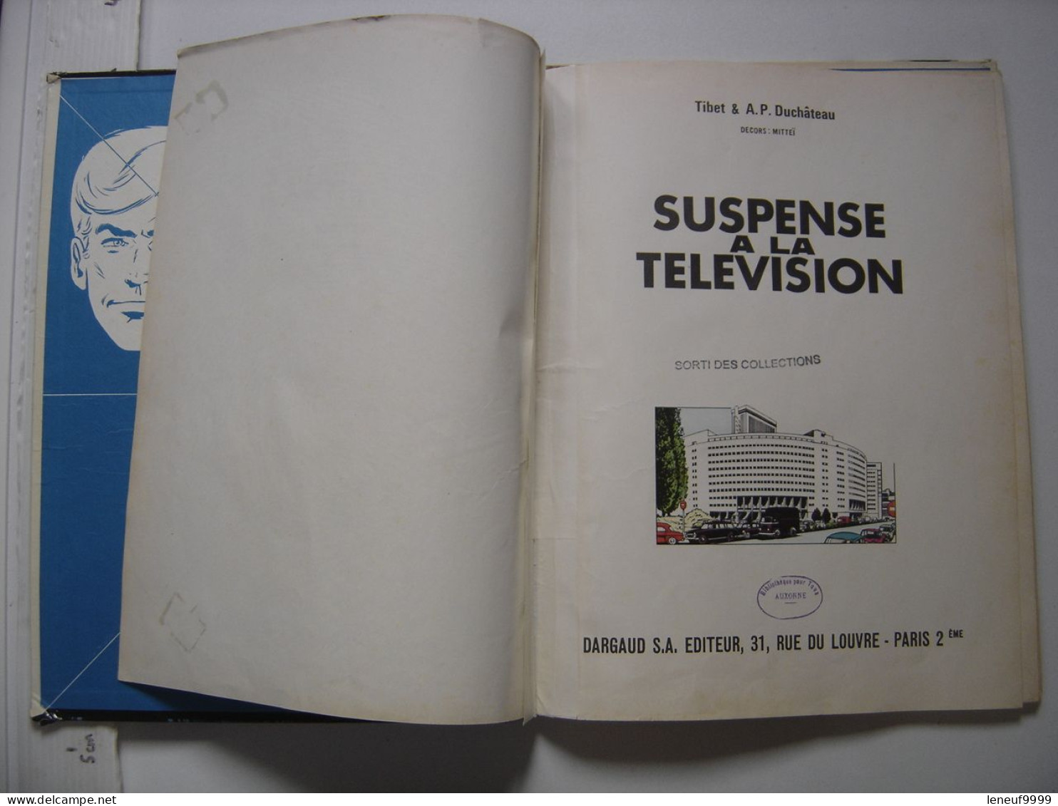 1968 SUSPENSE A LA TELEVISION RIC HOCHET Tibet Duchateau Edition Originale - Ric Hochet