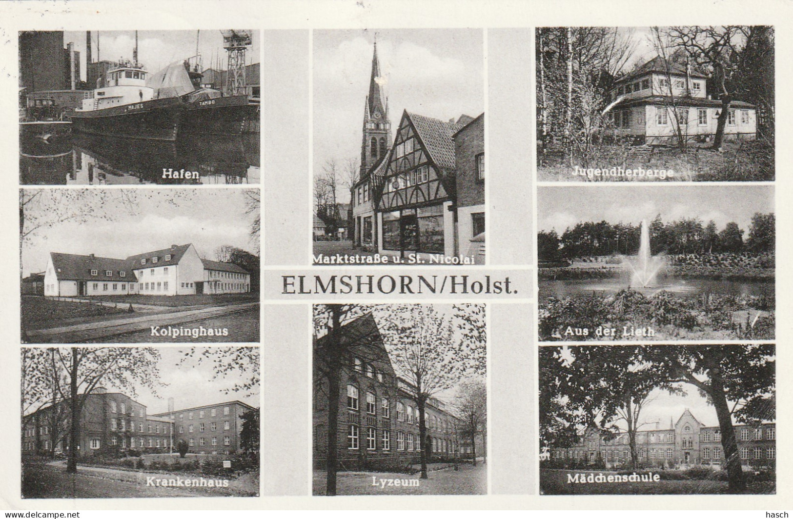 4906 188 Elmshorn, Holst. (a Fold At The Bottom Right)  - Elmshorn