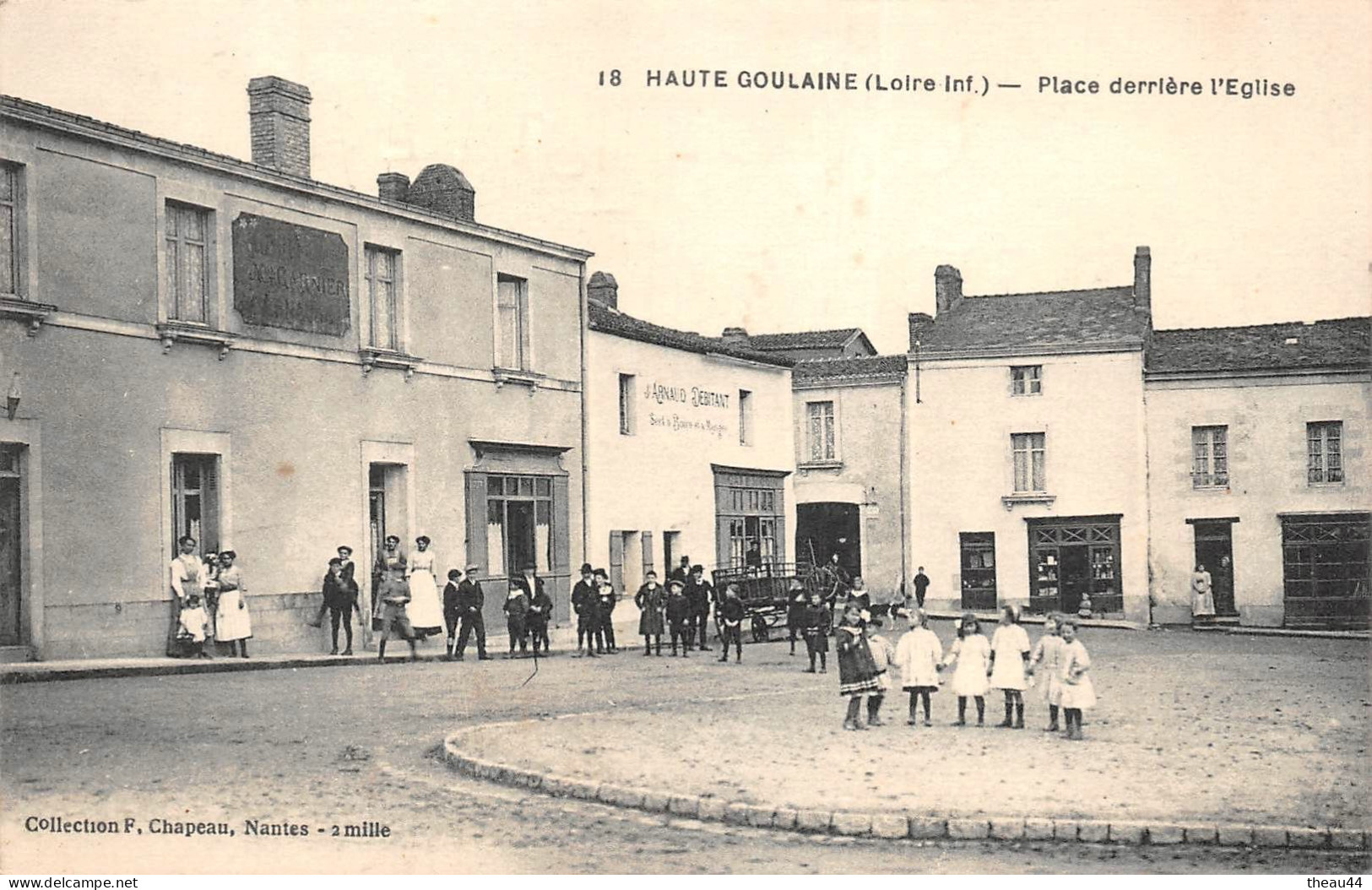 ¤¤   -  HAUTE-GOULAINE   -  Place Derrière L'Eglise  -  Débitant " J. ARNAUD "   -  ¤¤ - Haute-Goulaine