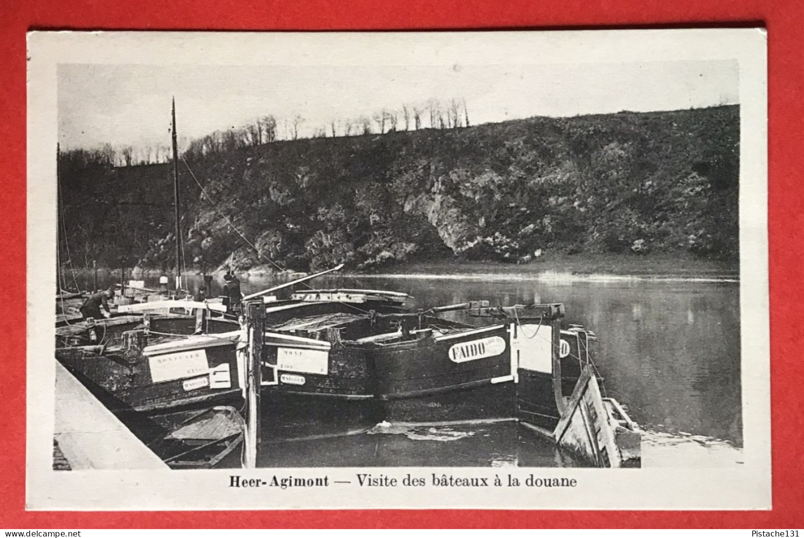 Heer-Agimont - Visite Des Bateaux à La Douane - Hastière