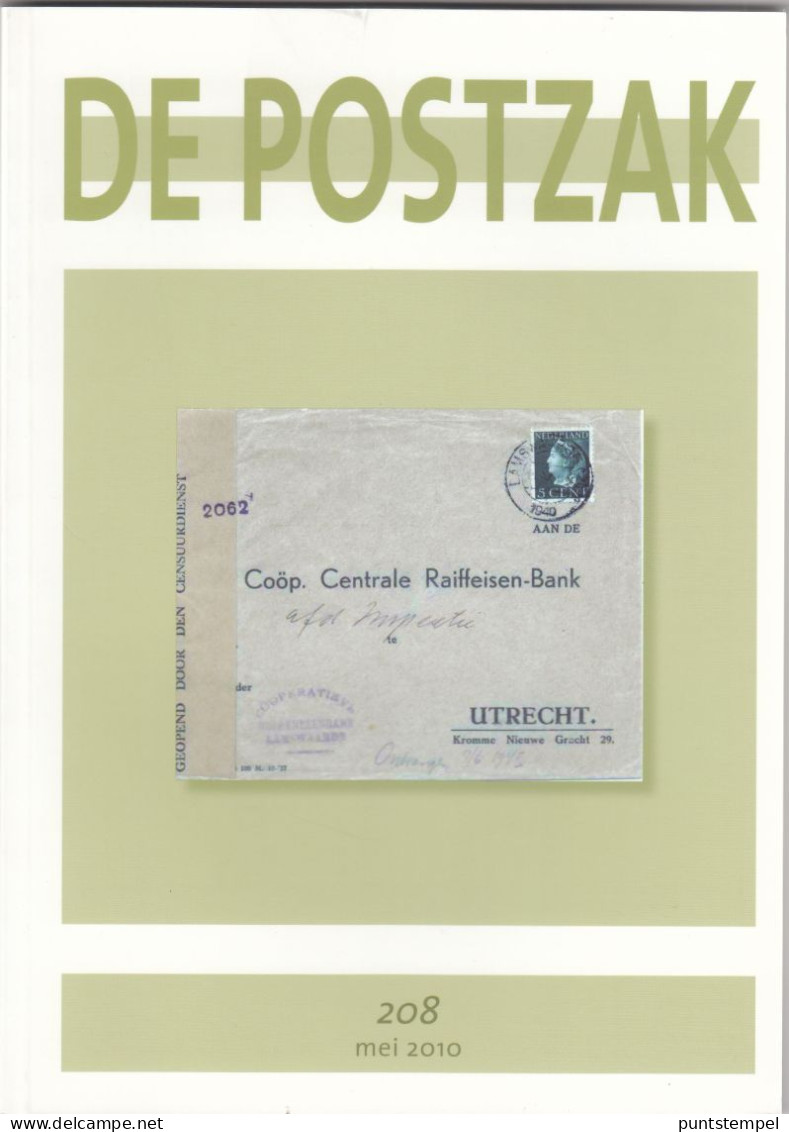 Nederland - De Postzak - Nummer 208 - Mei 2010 - PO&PO - Dutch