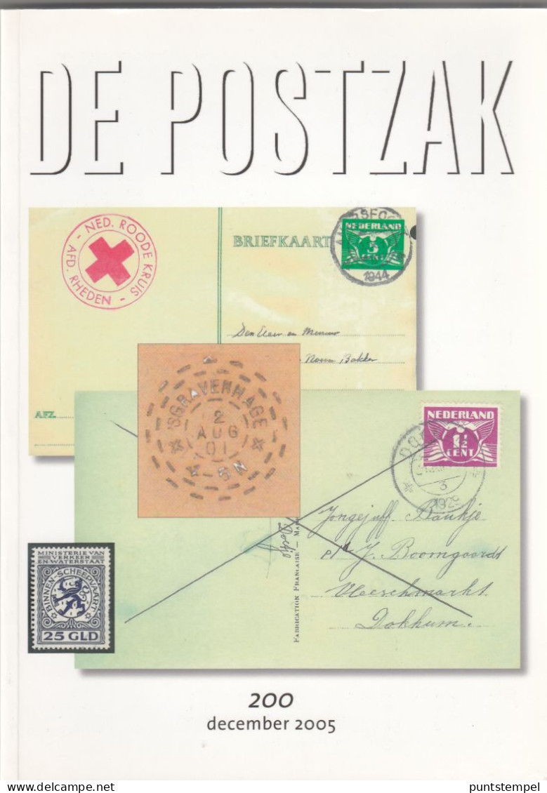 Nederland - De Postzak - Nummer 200 - December 2005 - PO&PO - Holandés