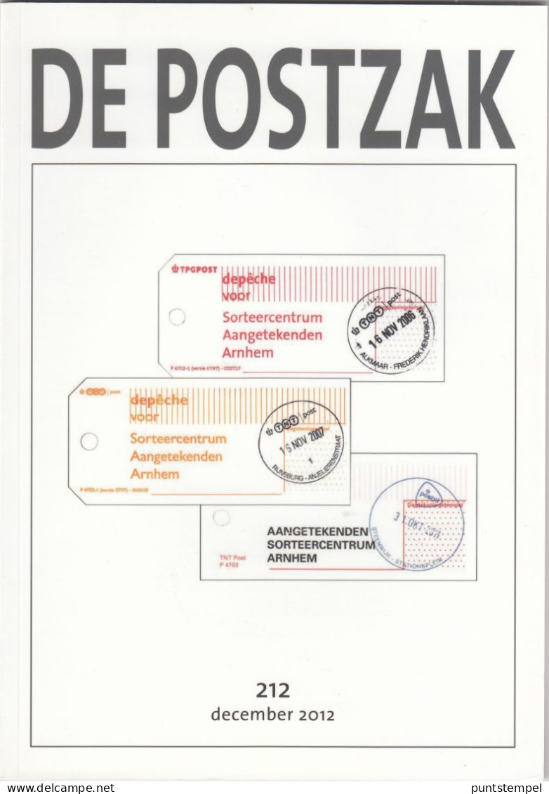 Nederland - De Postzak - Nummer 212 - December  2012 - PO&PO - Holandés