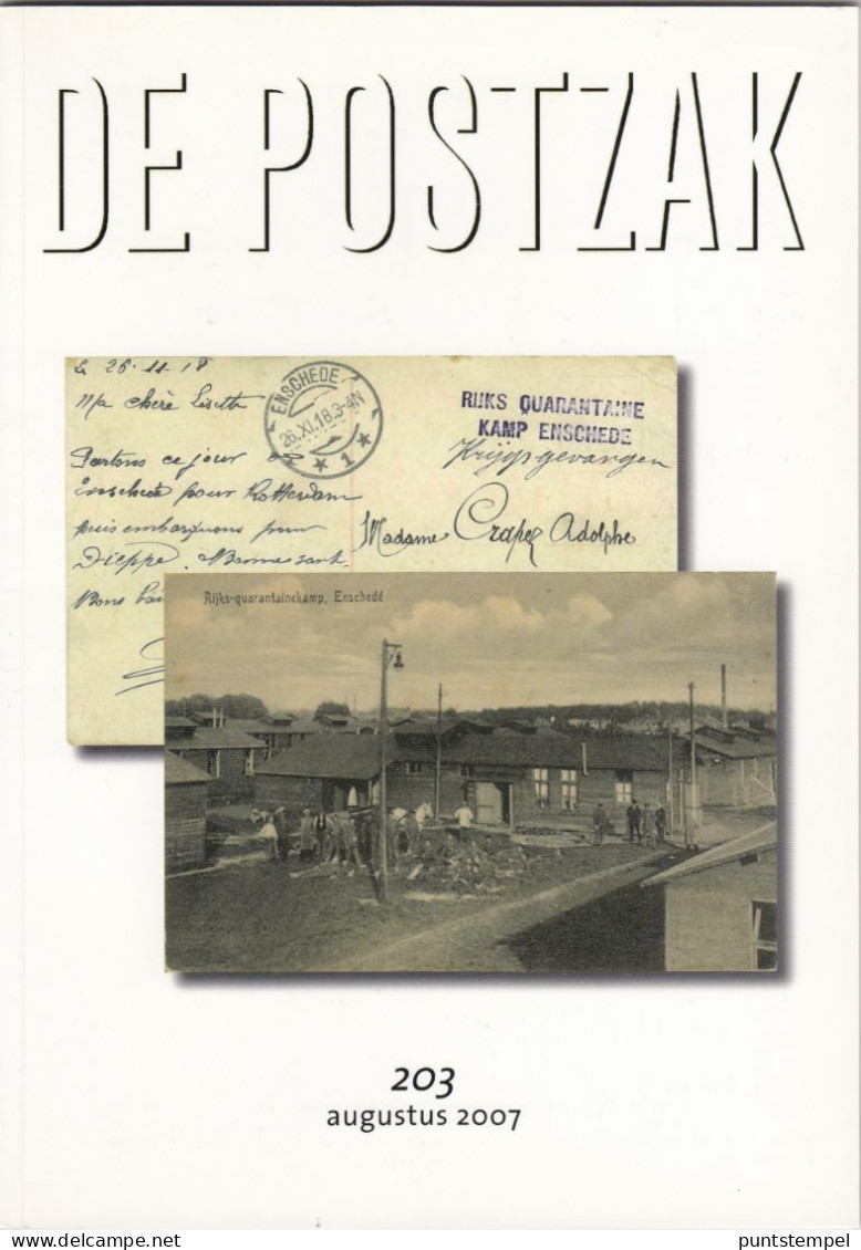 Nederland - De Postzak - Nummer 203 - Augustus 2007 - PO&PO - Niederländisch