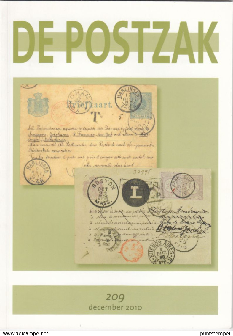 Nederland - De Postzak - Nummer 209 - December  2010 - PO&PO - Nederlands