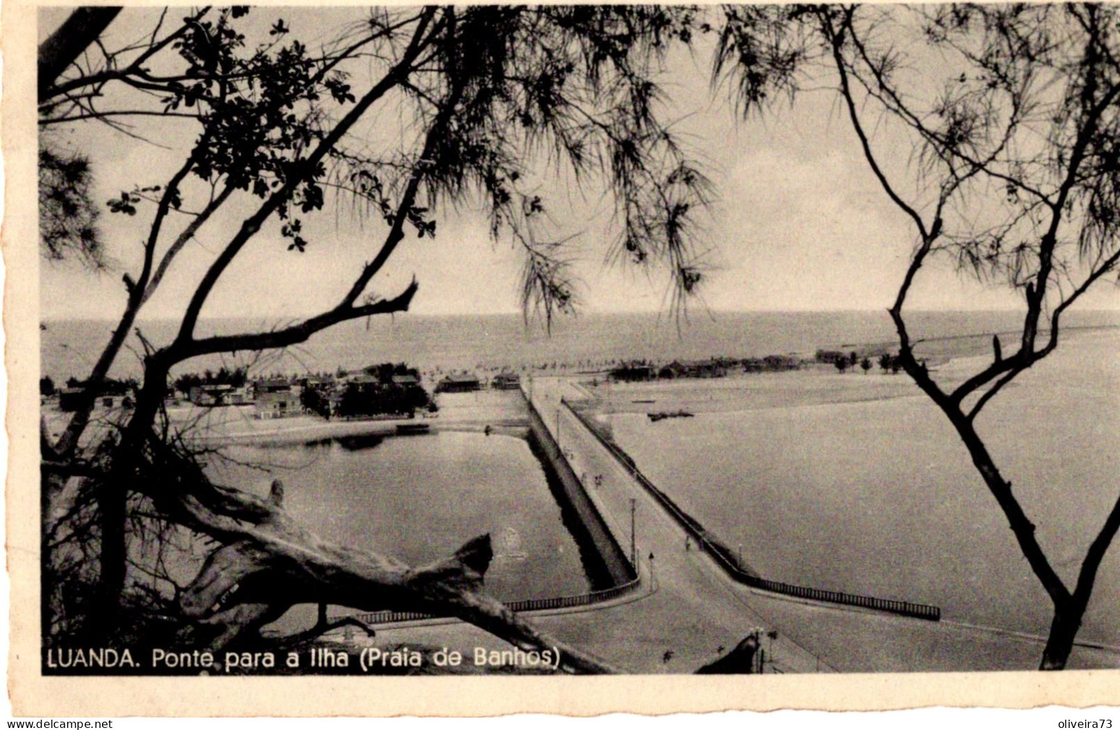 ANGOLA - LUANDA - Ponte Para A Ilha (Praia De Banhos) - Angola