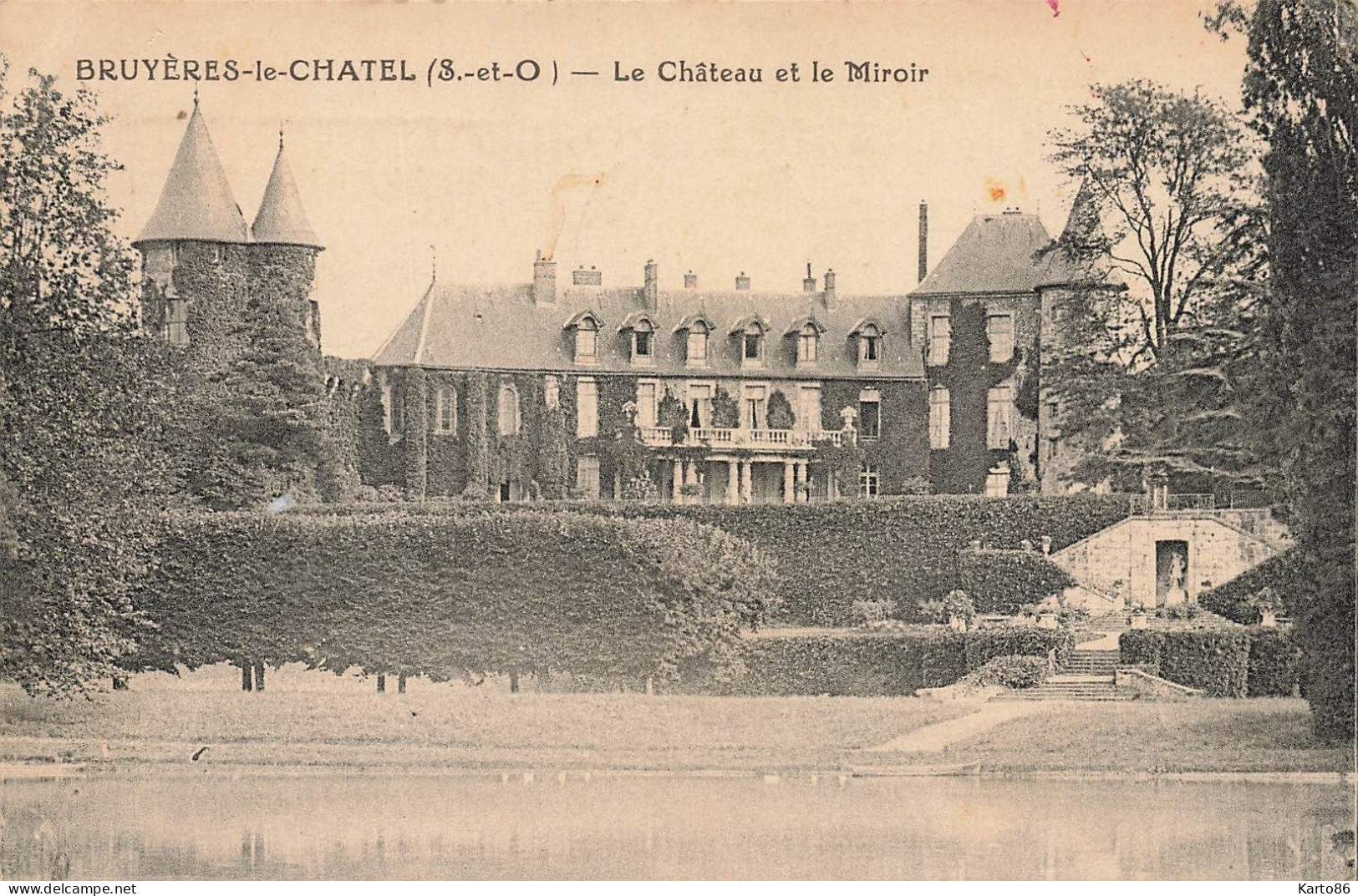 Bruyères Le Châtel * Le Château Et Le Miroir - Bruyeres Le Chatel