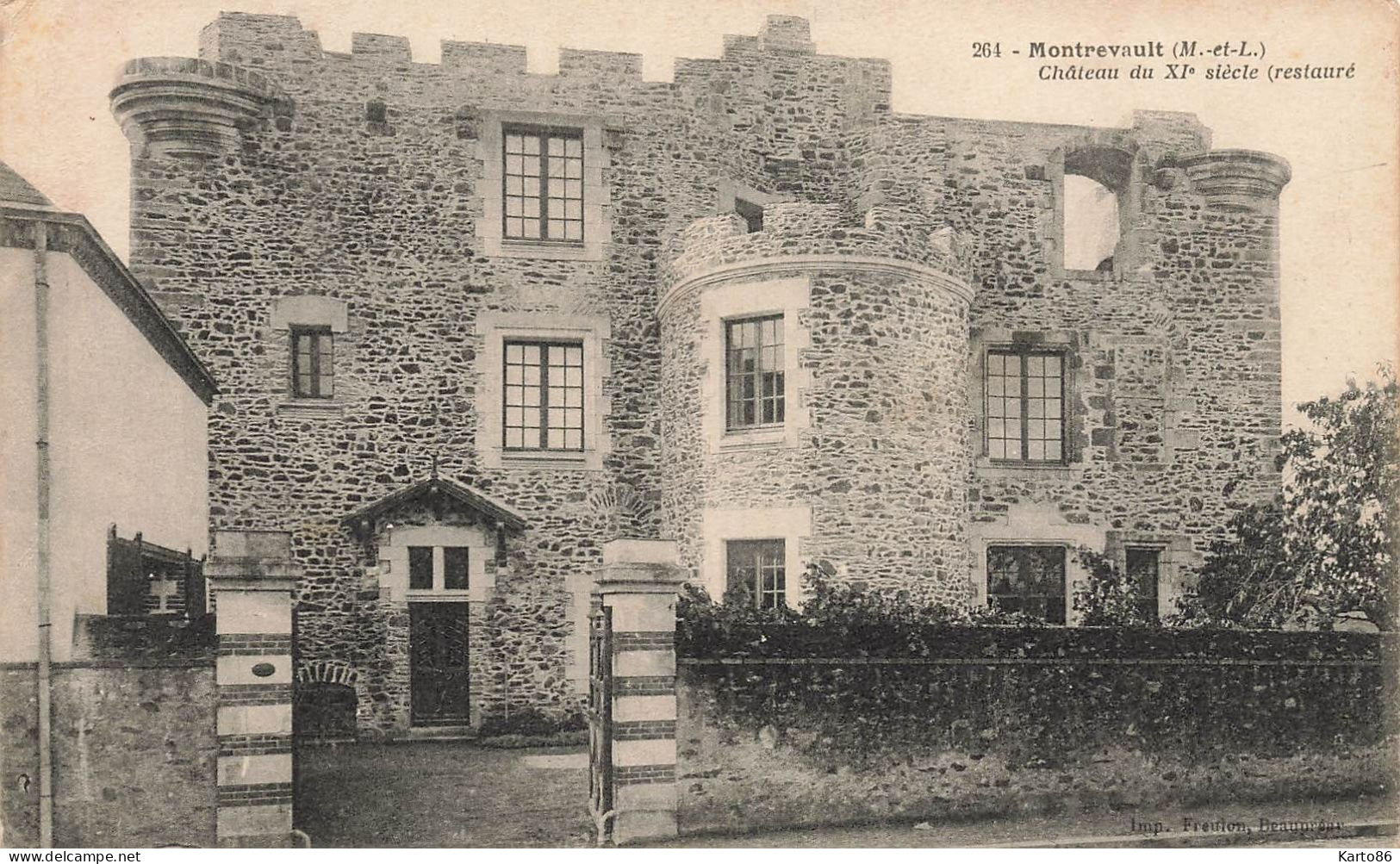 Montrevault * Le Château Du XIème Siècle - Montrevault