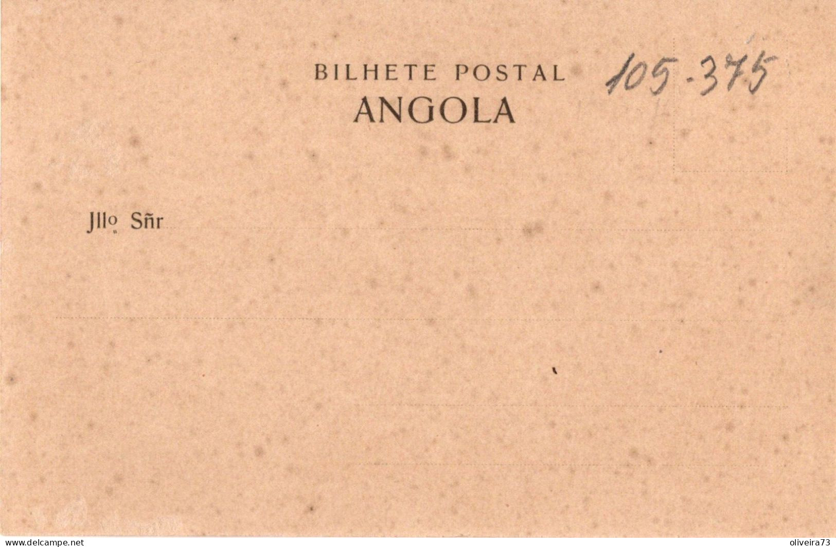 ANGOLA - BENGUELA - Ponta Da Alfandeg - Angola