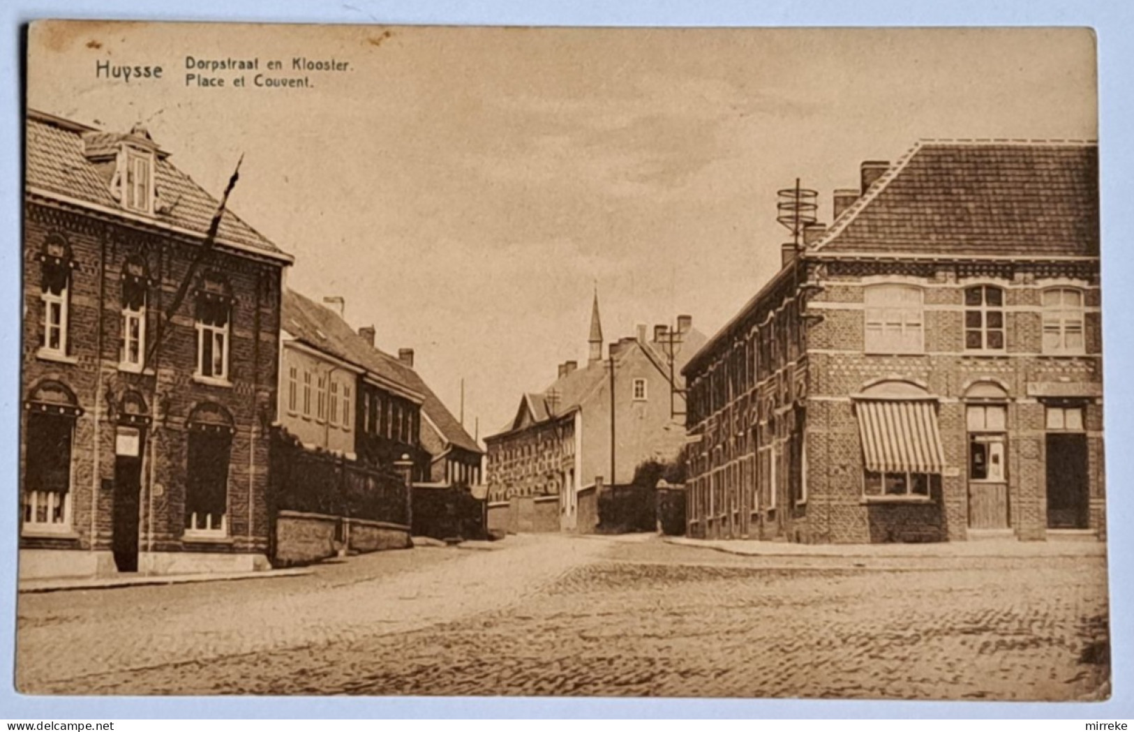 @J@  -  HUYSSE  -  Dorpstraat En Klooster  -  Zie / Voir Scan's - Zingem