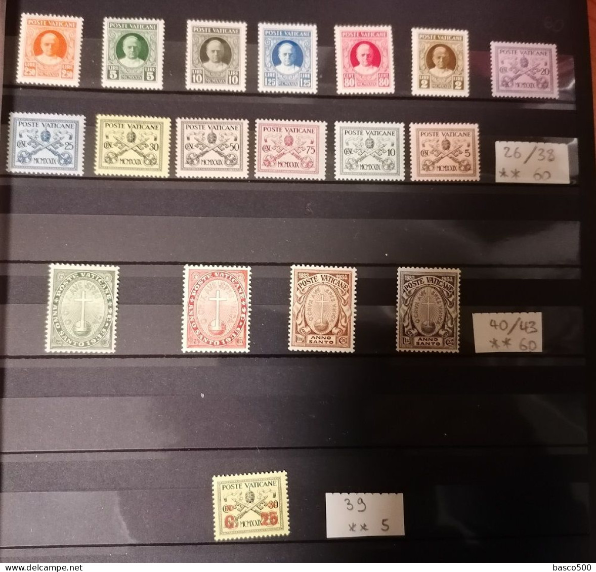 VATICAN Collection TIMBRES 1929//2008 Neufs**