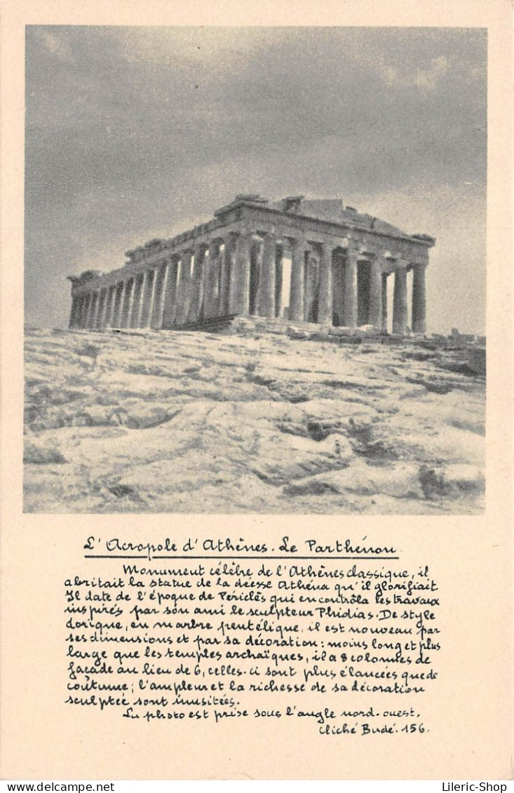 L'Acropole D'Athènes. Le Parthénon. - Grèce