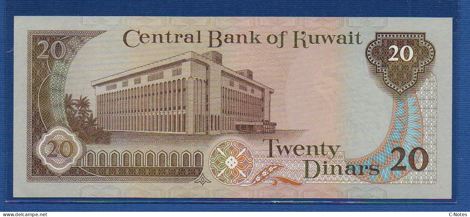 KUWAIT - P.16b – 20 Dinars L. 1968 (1980-1991) UNC, S/n See Photos - Kuwait