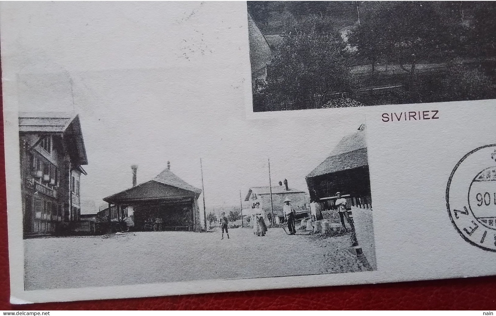 SUISSE - SIVIRIEZ-  " 2 VUES DU VILLAGE " - VOIR LES SCANS ,..... " RARE "- - Siviriez