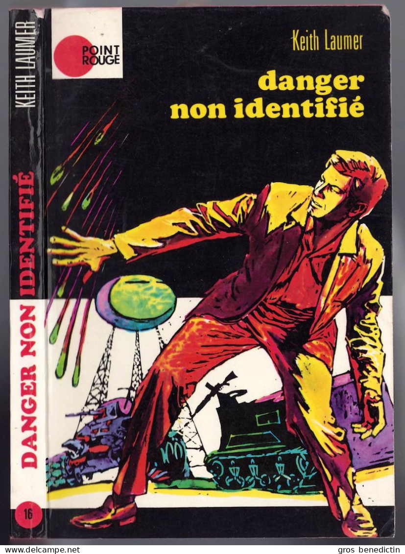 Hachette - Point Rouge N°16 - Keith Laumer - "Danger Non Identifié" - 1972 - #Ben&PtRed - Hachette