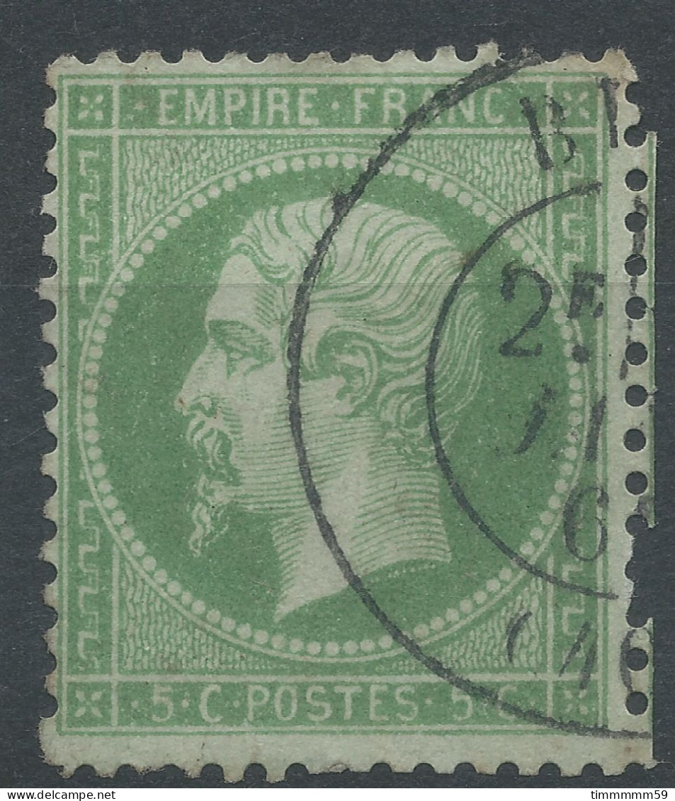 Lot N°76586   N°20, Oblitéré Cachet à Date - 1862 Napoléon III