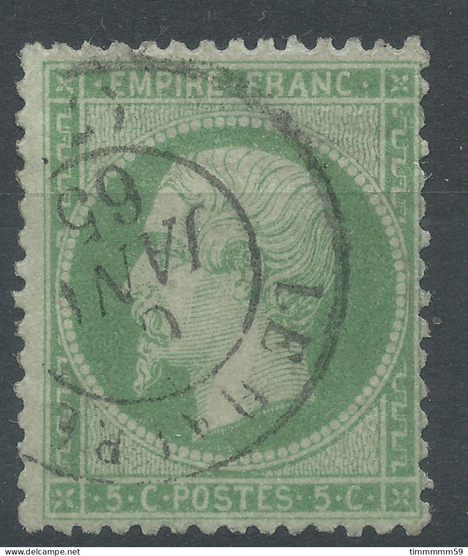 Lot N°76588   N°20, Oblitéré Cachet à Date De Le Havre, Seine-Inférieure (74) - 1862 Napoléon III