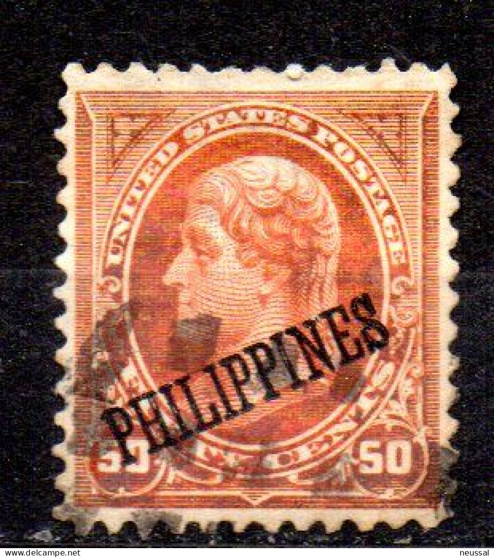 Sello Nº 185 Adminstracion Estados Unidos Filipinas - Philippines
