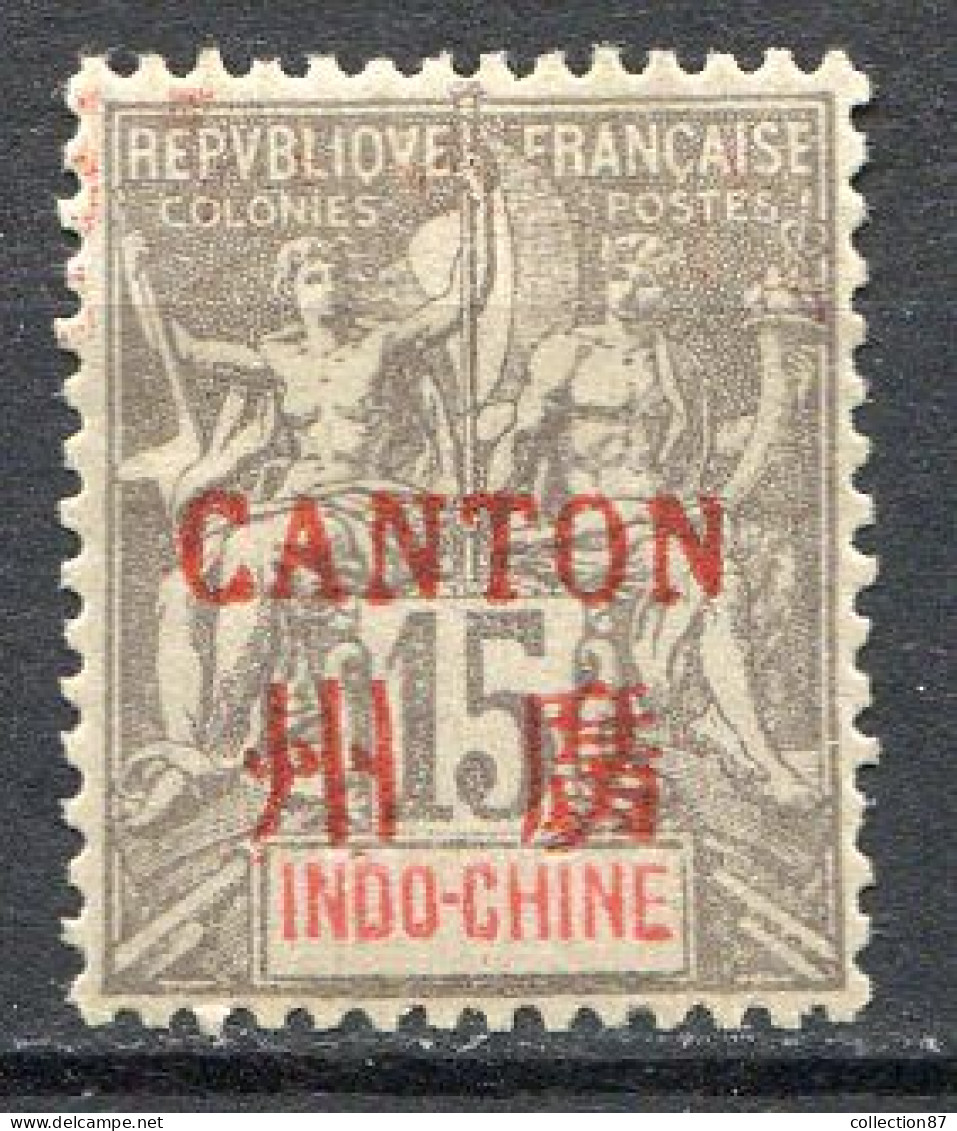 Réf 68 < -- CANTON < N° 8 * Neuf Ch. - MH * - Unused Stamps