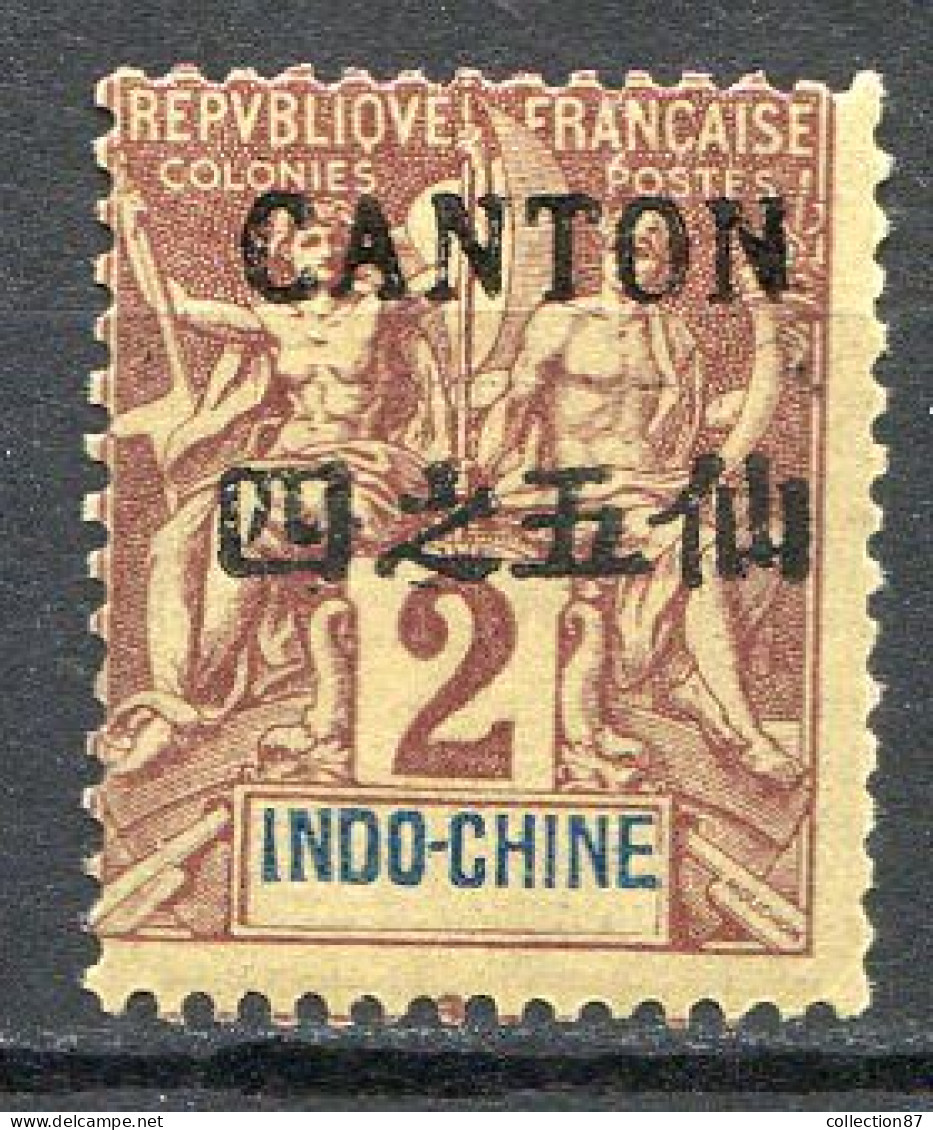 Réf 68 < -- CANTON < N° 18 * Neuf Ch. - MH * - Unused Stamps