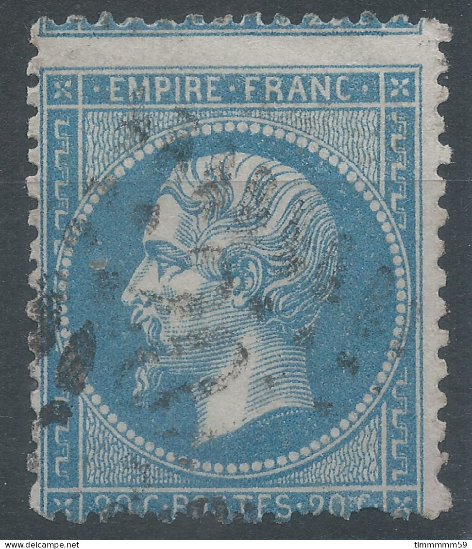 Lot N°76601   Variété/n°22, Oblitéré GC 204 Les Aubiers, Deux-Sèvres (75), Indice 7 - 1862 Napoléon III