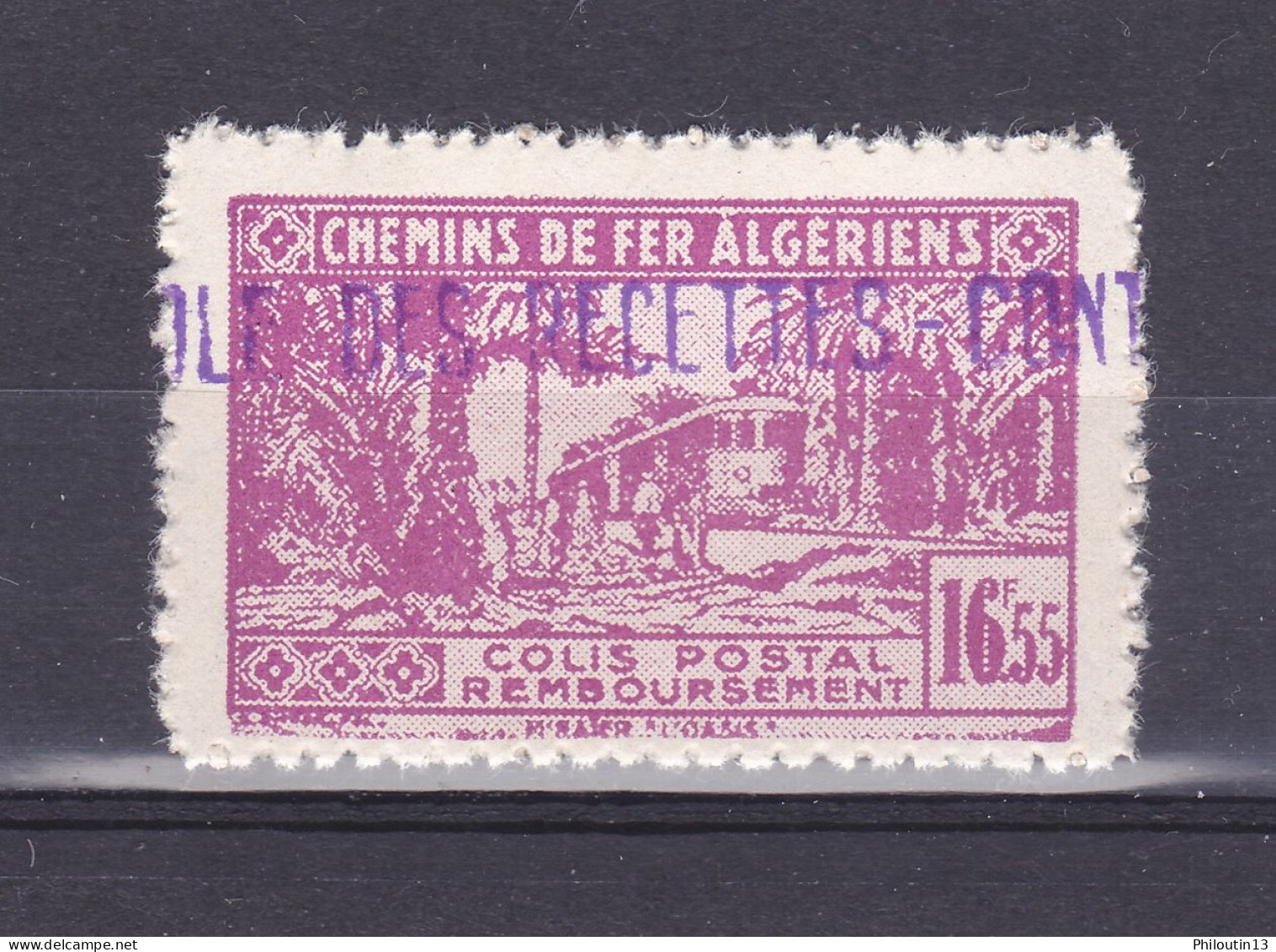 Algérie Colonies Françaises Colis Postaux N° 94 ** / MNH Scan Recto / Verso - Colis Postaux