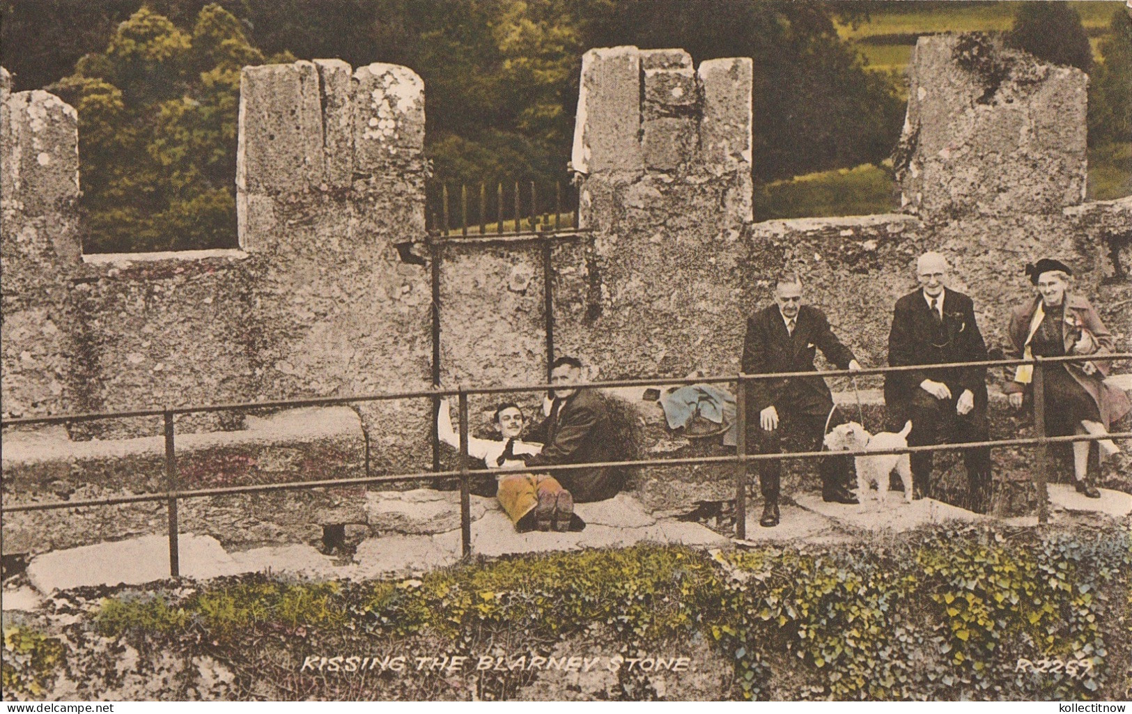 KISSING THE BLARNEY STONE - Belfast