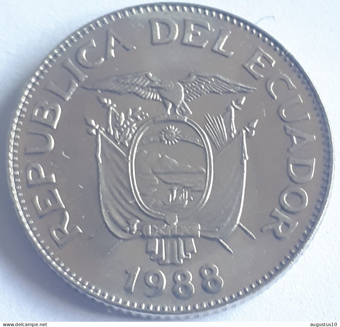 ECUADOR : 1 SUCRE 1988 KM 89  Br. UNC - Equateur