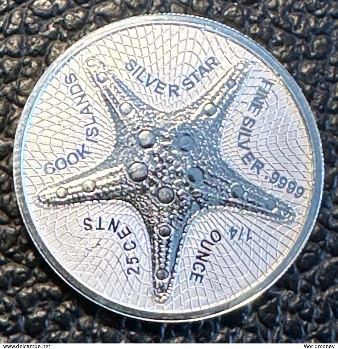 Cook Islands 25 Cents 2021 "Silver Star" - Cook