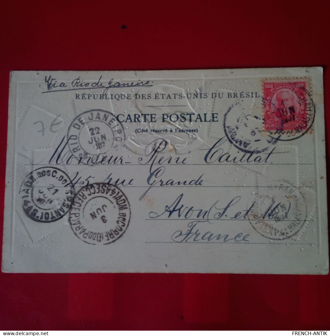TIMBRE BRESIL - Briefmarken (Abbildungen)