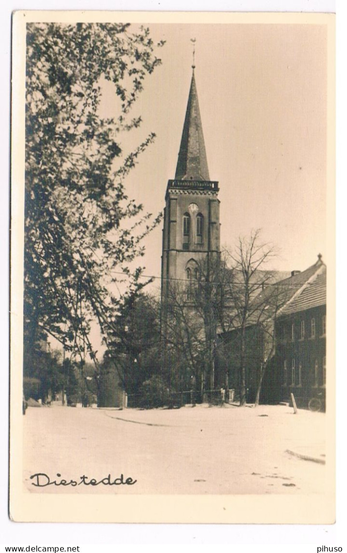 D-15240   DIESTEDDE : Kirche( RPPC ) - Warendorf