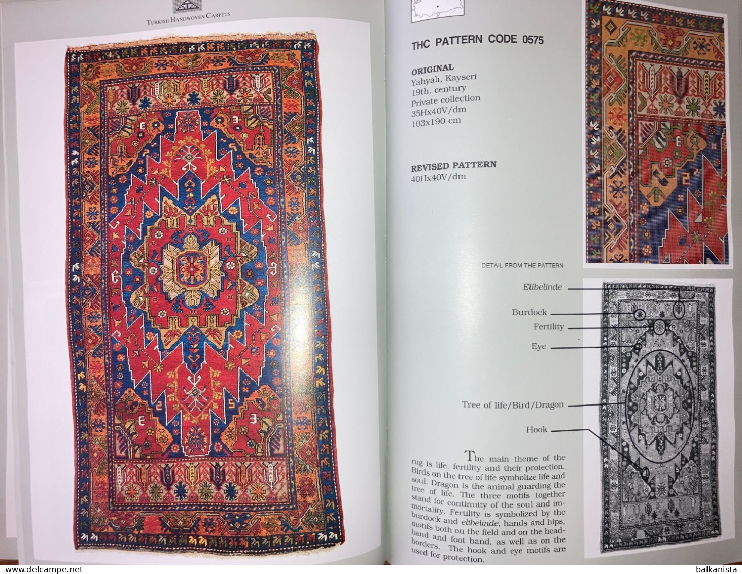 Turkish Handwoven Carpets 5 Book Set