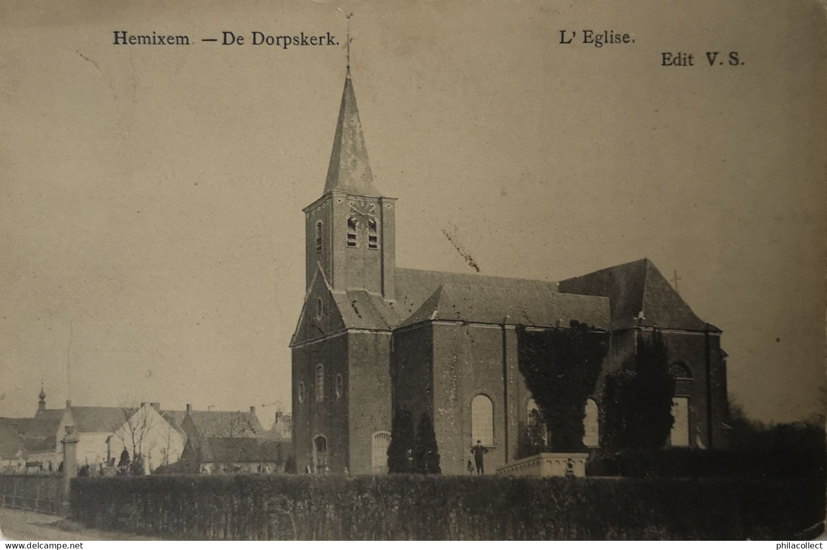 Hemixem - Hemiksem // De Dorpskerk 19?? - Hemiksem