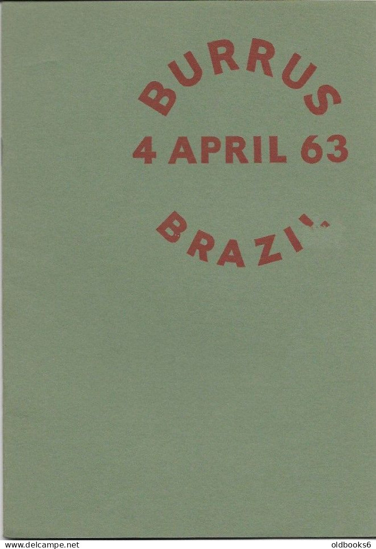 Brasilien / Brazil. Burrus Auction Robson Lowe 1963. - Catalogues For Auction Houses