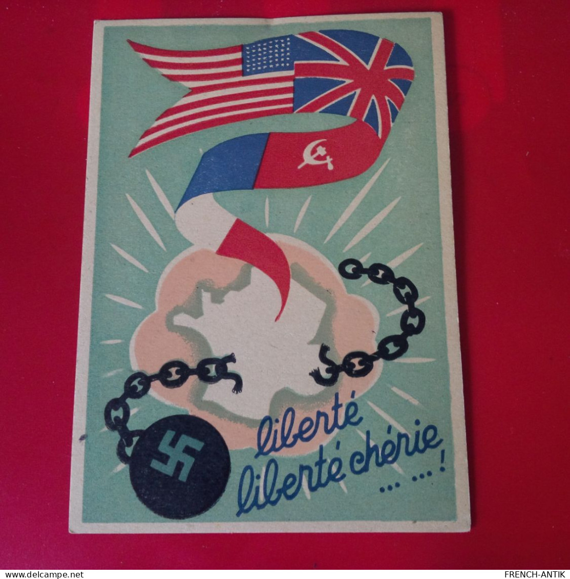 ILLUSTRATEUR WWII LIBERTE LIBERTE CHERIE - Guerra 1939-45