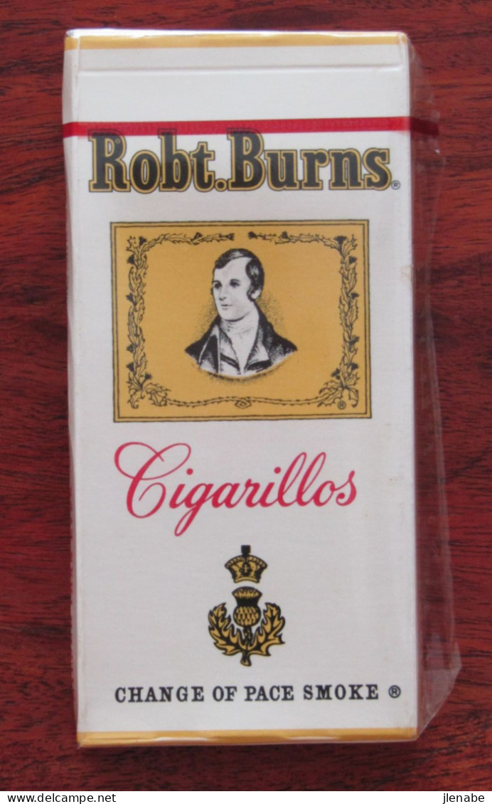 Boite De 5 Cigares Robt.Burns Années 50 - Cigar Cases