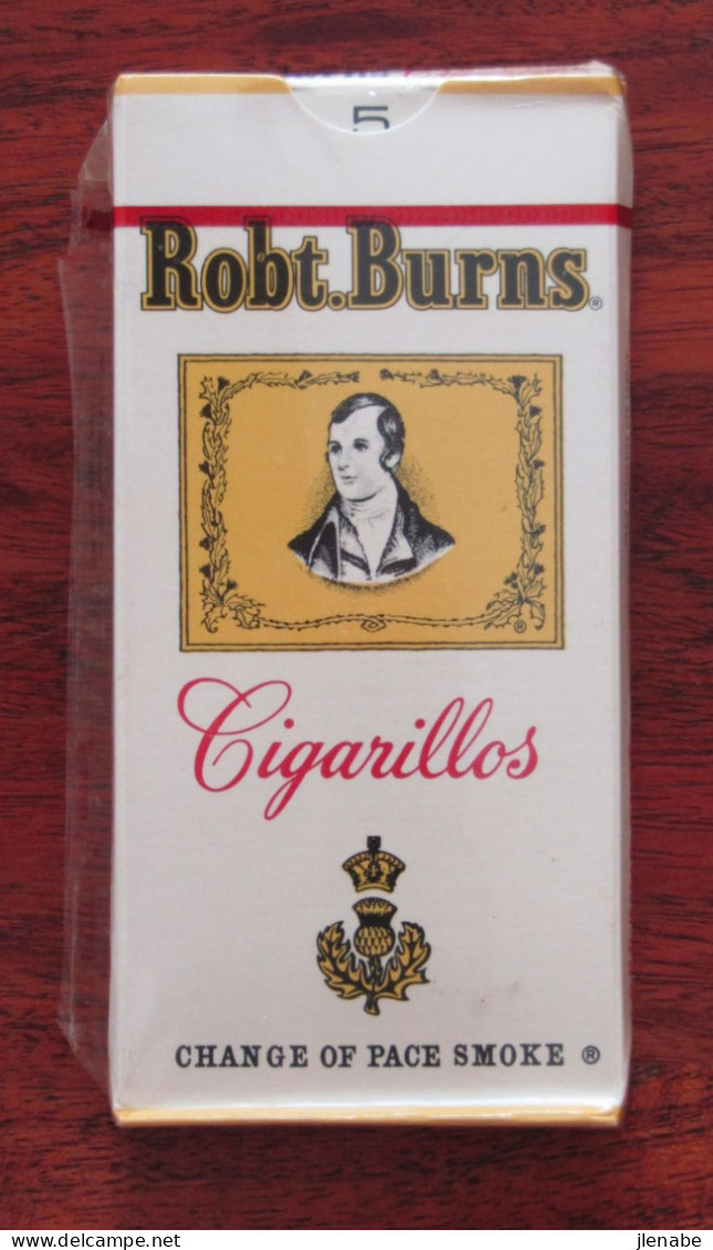 Boite De 5 Cigares Robt.Burns Années 50 - Cigar Cases